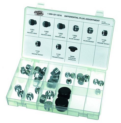 Service Champ Differential Plug Assortment - Differential Plugs