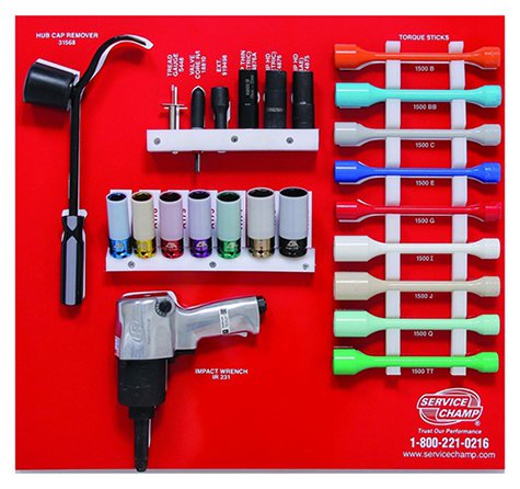 Service Champ Tire Rotation Tool Board product photo