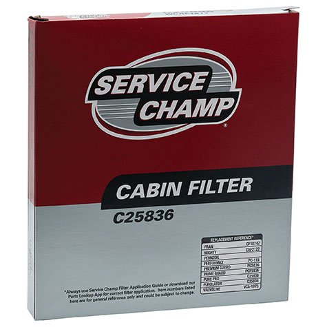 Service Champ Cabin Filter product photo