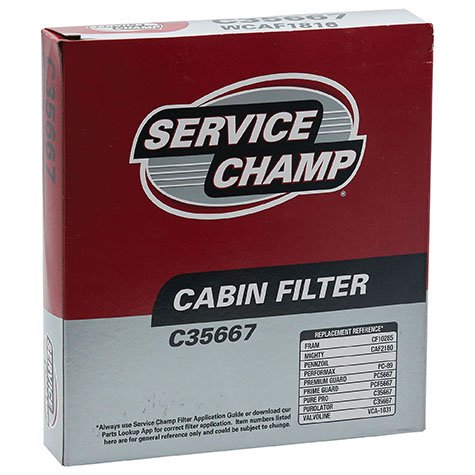 Service Champ Cabin Filter - Service Champ