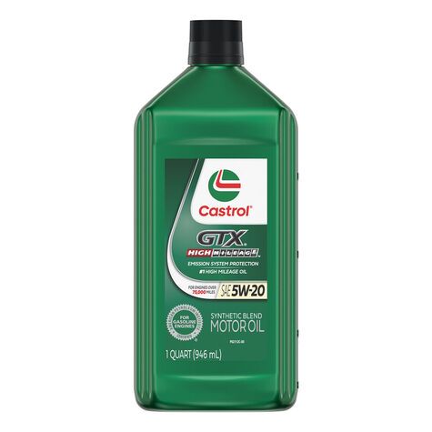 Castrol SAE 5W-20 GTX High Mileage - 1 Quart product photo