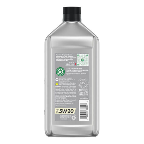 Castrol SAE 5W-20 GTX Full Synthetic - 1 Quart product photo