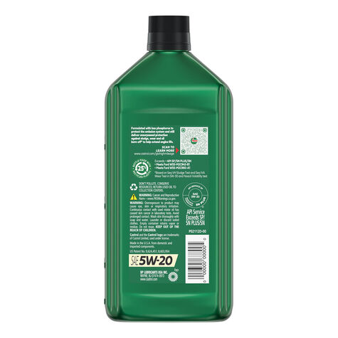 Castrol SAE 5W-30 GTX High Mileage - 1 Quart product photo