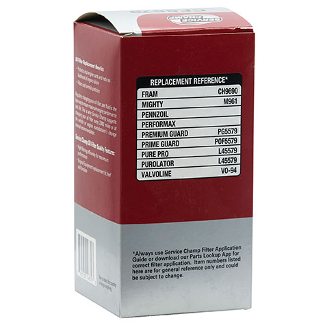 Service Champ Oil Filter product photo