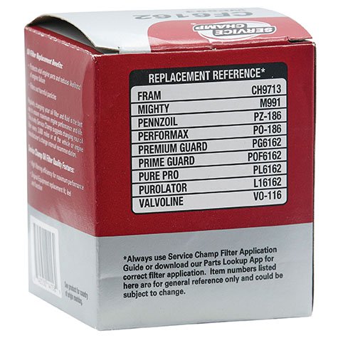 Service Champ Oil Filter product photo