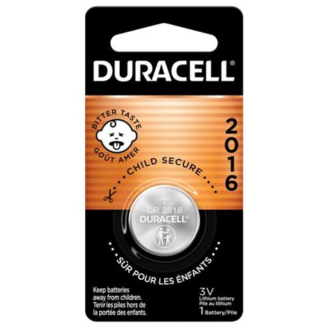 Duracell Lithium Coin Battery with Bitter Coating - 2016 product photo