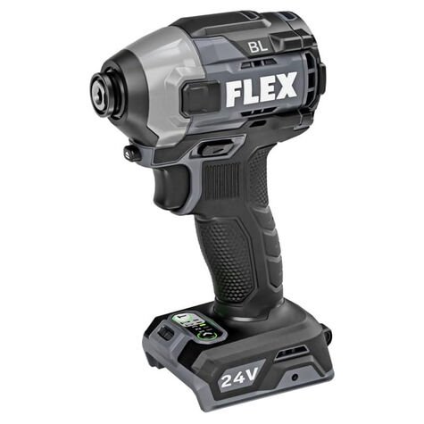 FLEX 24V Brushless Cordless 1/4-Inch 2,500 In-Lbs Torque Quick Eject Hex Impact Driver Multi-Mode Tool Only, Battery and Charger Not Included product photo