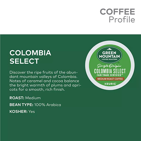 Green Mountain Colombia Select Coffee product photo