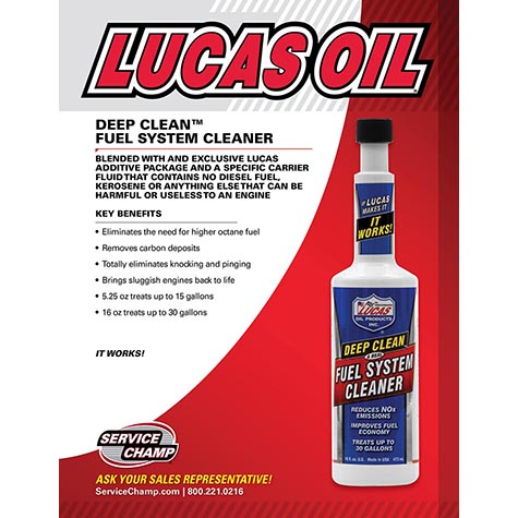 Lucas Fuel System Cleaner product photo