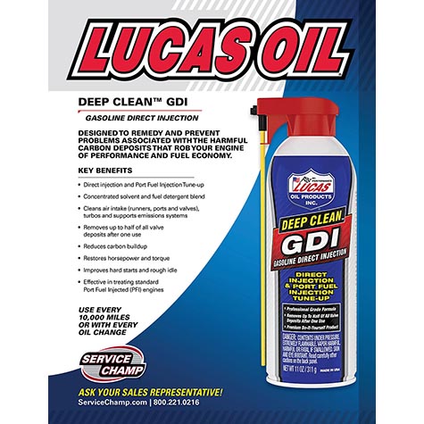Lucas GDI Deep Clean product photo