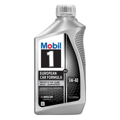 Mobil 1 Euro A3/B4 Full Synthetic Motor Oil SAE 5W-40 - Quart product photo