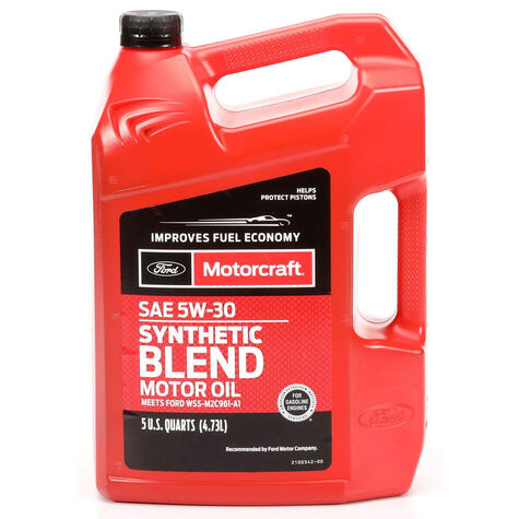 Motorcraft Synthetic Blend 5W30 - 5 Quart product photo