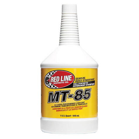 Red Line MT-LV 70W/75W GL-4 High-Performance Full Synthetic Gear Oil Lubricant for Manual Transmissions & Transaxles - 1 Quart product photo