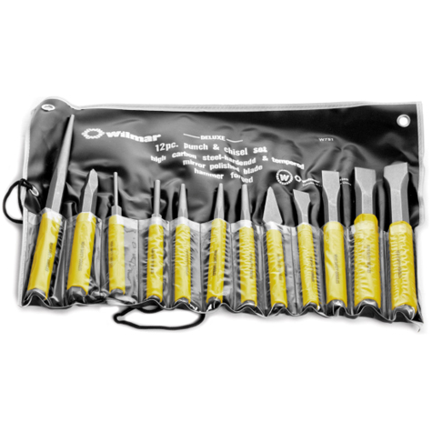 Performance Tool 12pc Chisel & Punch Set product photo