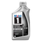 Mobil 1 Euro A3/B4 Full Synthetic Motor Oil SAE 5W-40 - Quart product photo