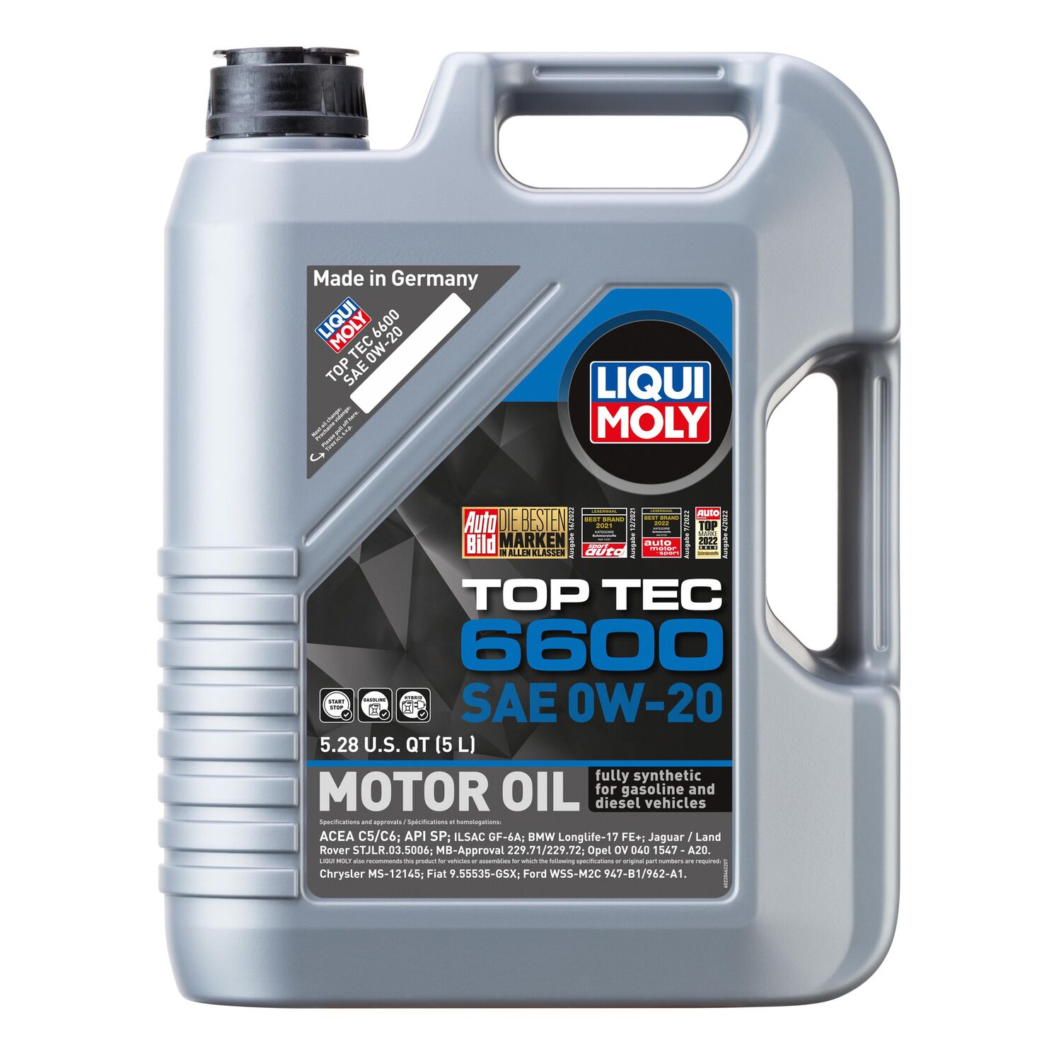 Liqui Moly - Top Tec 6600 SAE 0W-20 - Liqui Moly